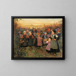 mile Wry - Retour dcole  Plougastel.webp