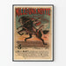 Vintage plakat Mille e Una Notte - Orientalsk vægdekoration