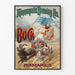 Vintage plakat Minneapolis Brewing Co. Bock øl