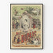 Vintage plakat Mlle Duparc vægdekoration retro