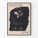Vintage plakat M'lle New York forelæsning ved lampen