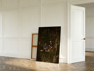 Kunsttryk En købmandsbutik - Willem van Mieris