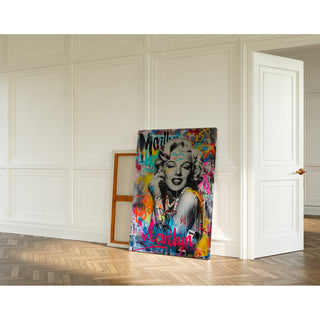 Tableau Street Art – Marilyn Ikonisk