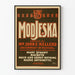 Vintage plakat af Modjeska klassisk teater