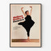 Plakat Moderne Danserinde Molissa Fenley