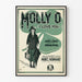 Vintage plakat Molly O (I Love You) til vægdekoration