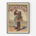 Vintage plakat af Monastine, Abbedi-liqueur fra St. Gratien