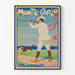 Vintage plakat af Monte-Carlo Pigeon Skydning