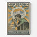 Vintage plakat af termisk bad Morsbronn i Alsace