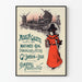 Vintage plakat Moulin de la Galette - Morgenbal i Paris