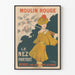Plakat Moulin Rouge Le Nez Partout - Vintage Vægdekoration