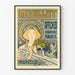 Vintage plakat Moullot Marseille til vægdekoration