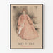 Dekorativ plakat Mrs Fiske Becky Sharp
