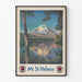 Vintage plakat Mt. St. Helens Northern Pacific - Naturlig vægdekoration