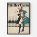Vintage plakat Müller Extra - Plakat til vægdekoration med champagneflaske