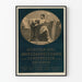 Vintage plakat udstilling kunstnerisk 1894 München vægdekoration