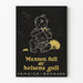 Vintage plakat af en baby, der spiser en jamaicansk banan