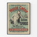 Vintage plakat Musée Grévin Auditions Téléphoniques Le Concert de l'Eldorado