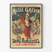 Vintage plakat Musée Grévin De Ungarske Damer
