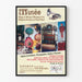 Plakat af mekanisk musikmuseum og talende maskiner - vintage vægdekoration