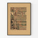 Vægdekoration plakat Scene musik Cleopatra - Xavier Leroux