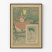 Vintage plakat My Dusky Queen, Godnat - Retro vægdekoration