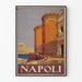 Vintage Napoli plakat - Klassisk vægdekoration