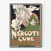 Vintage plakat Narcoti Cure mod rygetrang