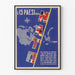 Vintage NATO plakat - De 15 lande i Atlantalliancen