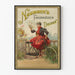 Vintage plakat Naumann's Fahrräder Dresden - retro vægdekoration