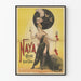 Vintage plakat Naya la Reine de la Haute Gomme