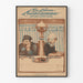 Vintage hollandsk plakat Nederland en Posthuma 1916