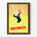 Vintage plakat Neobiol mod hårtab