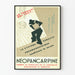 Vintage plakat Néopancarpine medicinsk vægdekoration
