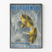 Vintage plakat Neurotensyl justeringsknap for centrale det autonome nervesystem