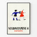 Vintage plakat Nevrovitamin 4 Børn vægdekoration