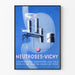 Vintage plakat Neutroses-Vichy industrielt vægdekoration