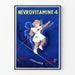 Vintage plakat Névrovitamin 4 - Genskaber nervesystemets balance