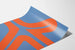 Plakat Design Abstrakt Sven Lukin Blå og Orange