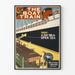 Vintage plakat The Boat Train - Marine vægdekoration
