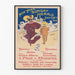 Vintage plakat New York Sunday Herald 1896 - Retro vægdekoration