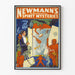 Vintage plakat Newmann's Wonderful Spirit Mysteries