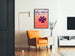 Dekorativ plakat NIH Research Day 1989 abstrakt videnskabeligt design