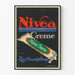 Vintage plakat af Nivea Creme Hudpleje