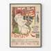 Vintage russisk plakat Niva 1899 vægdekoration kunst retro