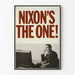 Vintage plakat Nixon's The One til retro vægdekoration