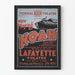 Vintage plakat af Noahs spektakel ved Lafayette Theatre