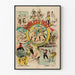 Vintage plakat Nobless Disly Excentriske dansere