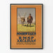 Vintage plakat Norge R.M.S.P Arcadian - Retro rejse vægdekoration