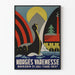 Vintage plakat Norges Varemesse Bergen 1927